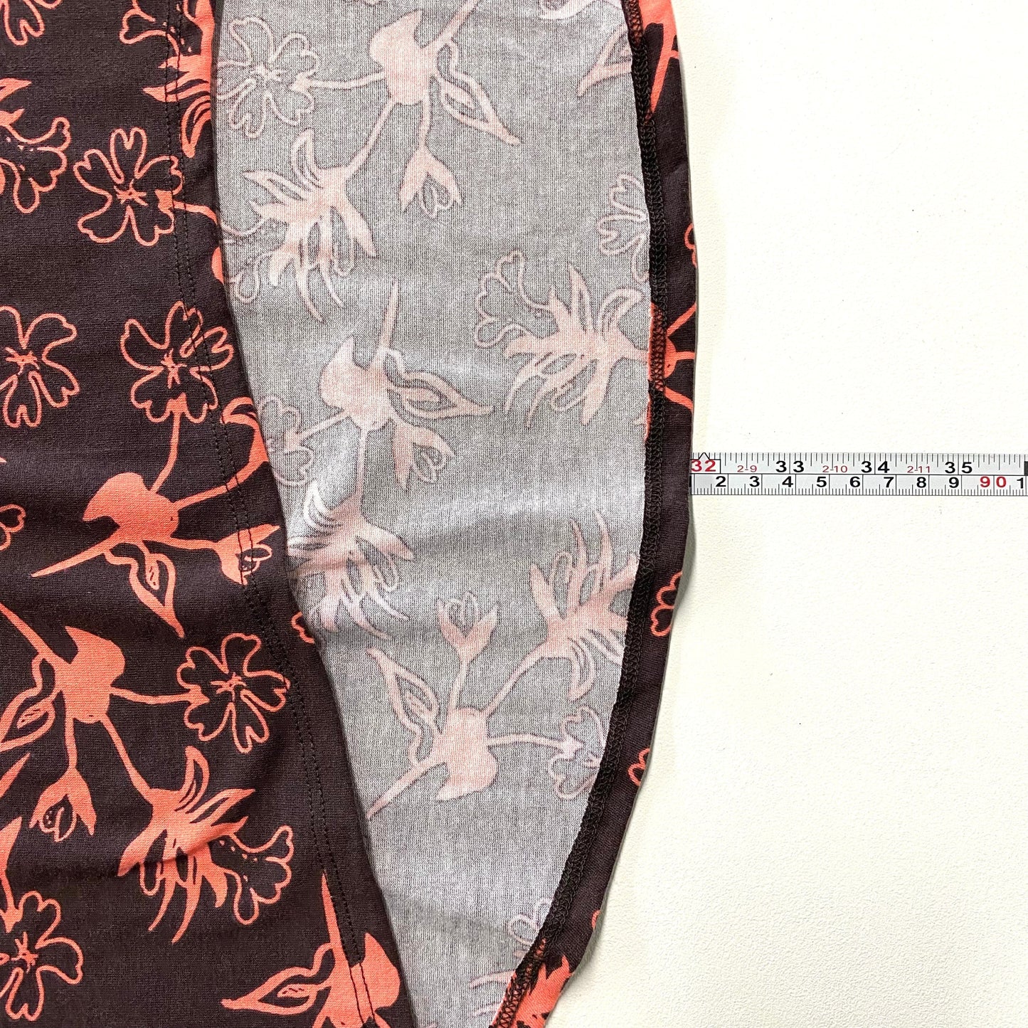 LuLaRoe Womens S Irma Brown/Pink Floral S/s Tunic Top NWT