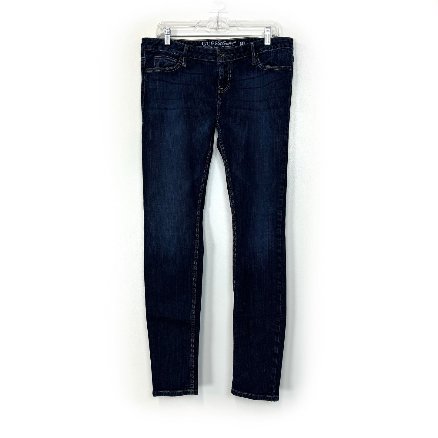 Guess Jeans – Womens Denim Foxy Skinny Leg with Stretch | Perfect for Everyday Wear | Color: Blue | Size: 31