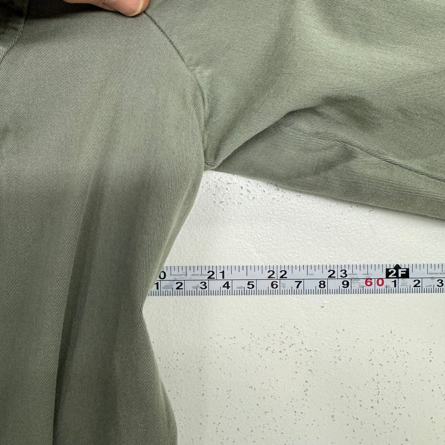 J.Jill Live-In-Chino Missy Shirt Dress | 14 | Soft Olive Green | NWT