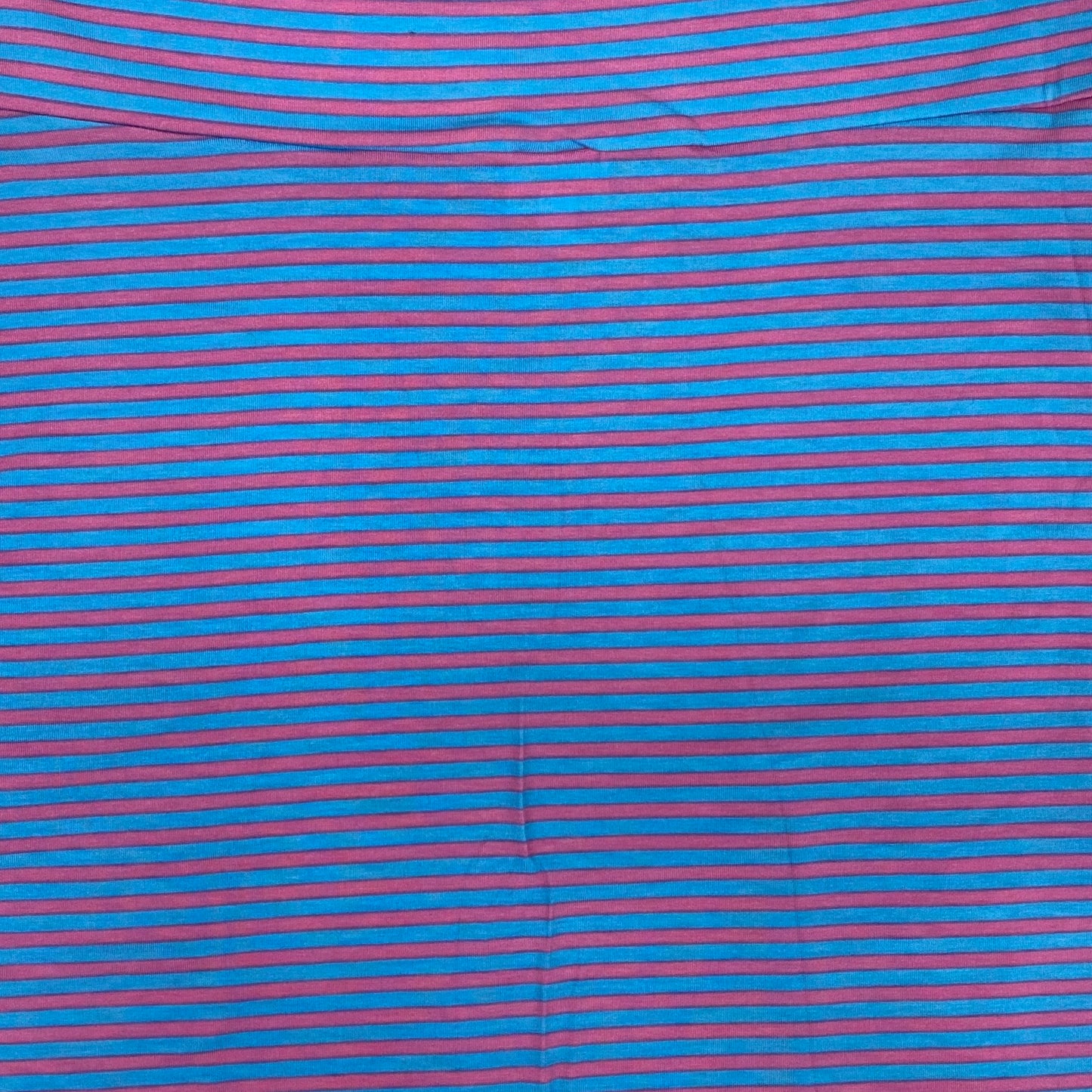 LuLaRoe Azure A-Line Skirt | 2XL (18-20)| Light Blue/Magenta Striped | NWT