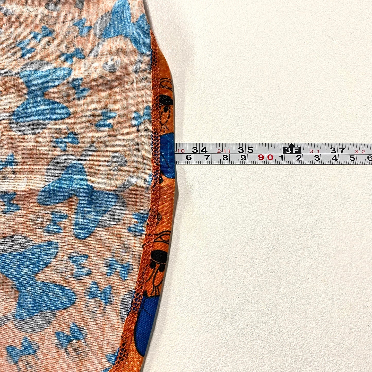 LuLaRoe Disney | ‘Minnie Mouse’ Pattern Irma S/s Tunic Top | Color: Blue/Orange | Size: M | NWT