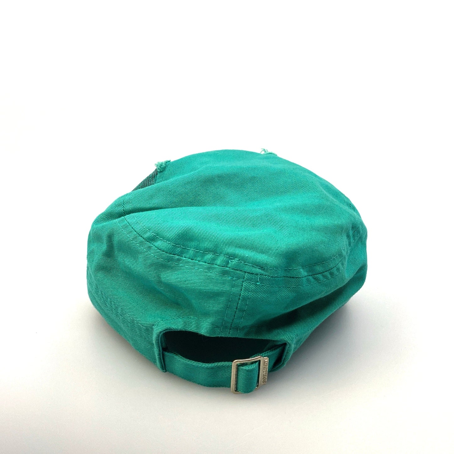 KBEthos Womens Green/Black Cross Beaded Distressed Ballcap Pre-Owned