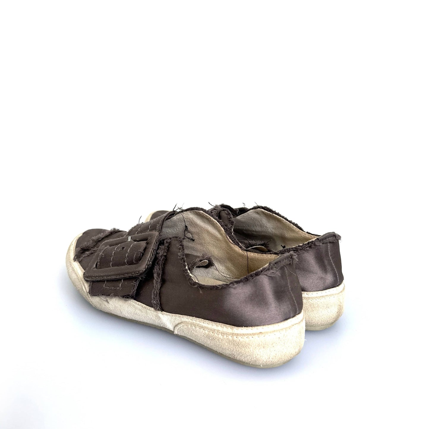 Pedro Garcia Womens Palmira Sneaker in Fox Satin, Size 36.5 Beautiful Used Condition