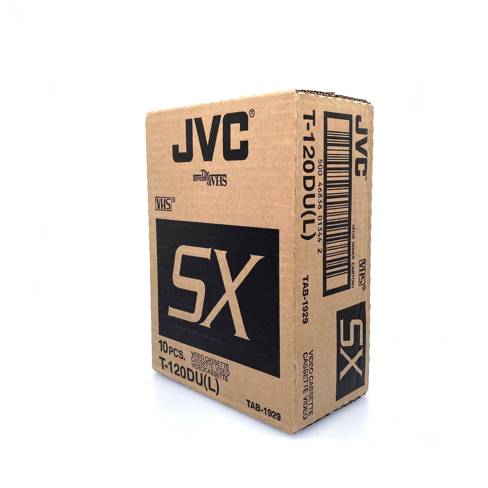 (10) JVC T-120DU(L) SX 6 Hour Video Cassette Tape NEW BACKSTOCK -  | Buy at Parsimony Shoppes