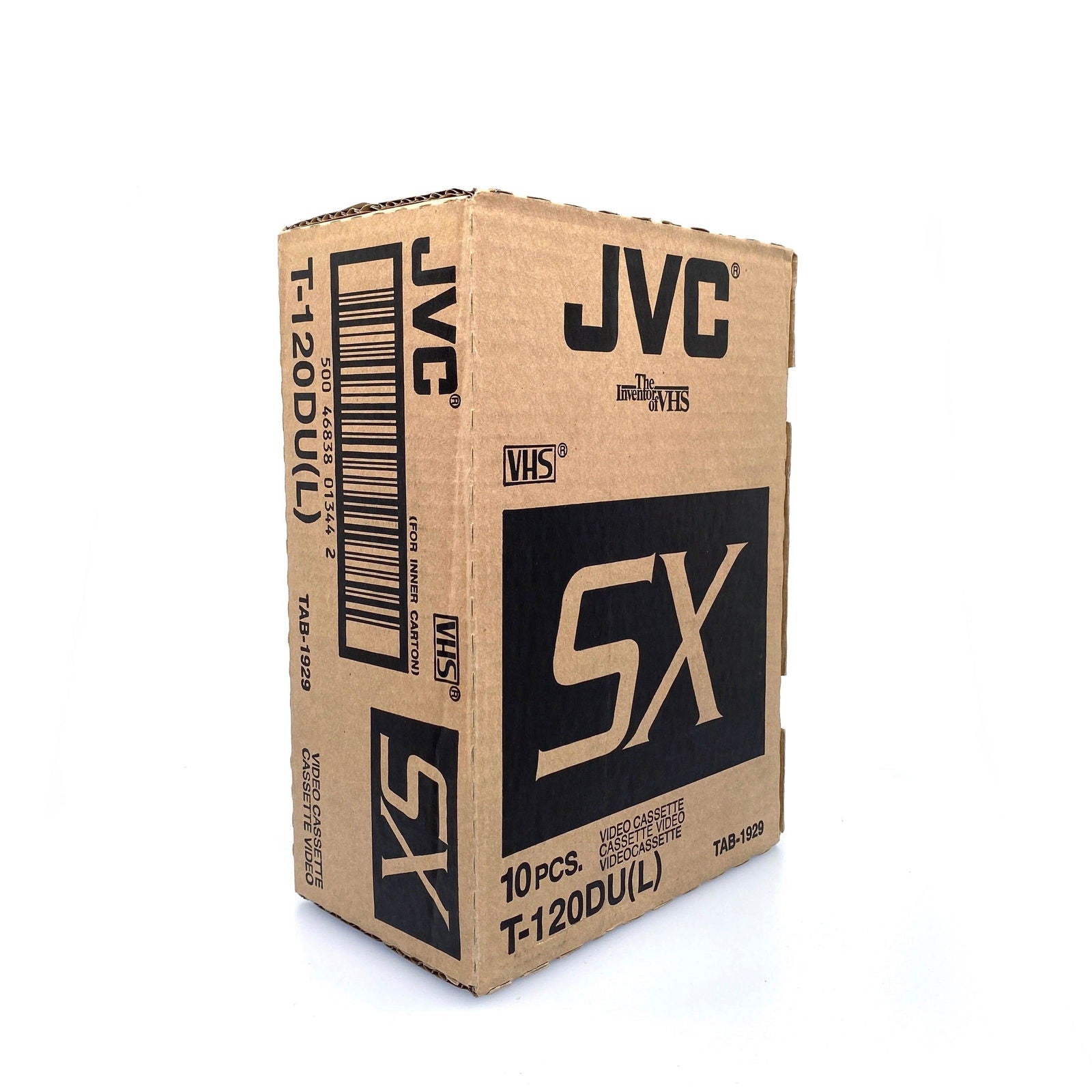 (10) JVC T-120DU(L) SX 6 Hour Video Cassette Tape NEW BACKSTOCK -  | Buy at Parsimony Shoppes