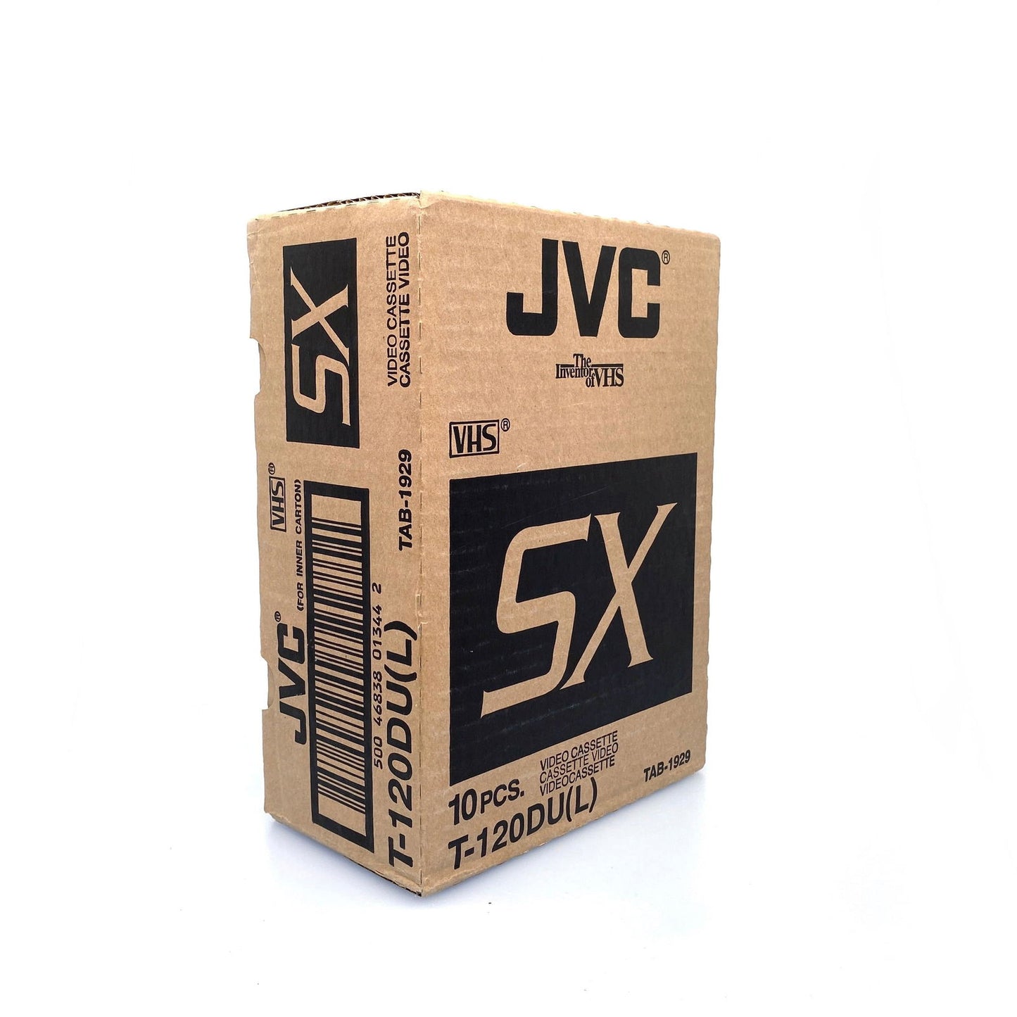 (10) JVC T-120DU(L) SX 6 Hour Video Cassette Tape NEW BACKSTOCK - | Buy at Parsimony Shoppes
