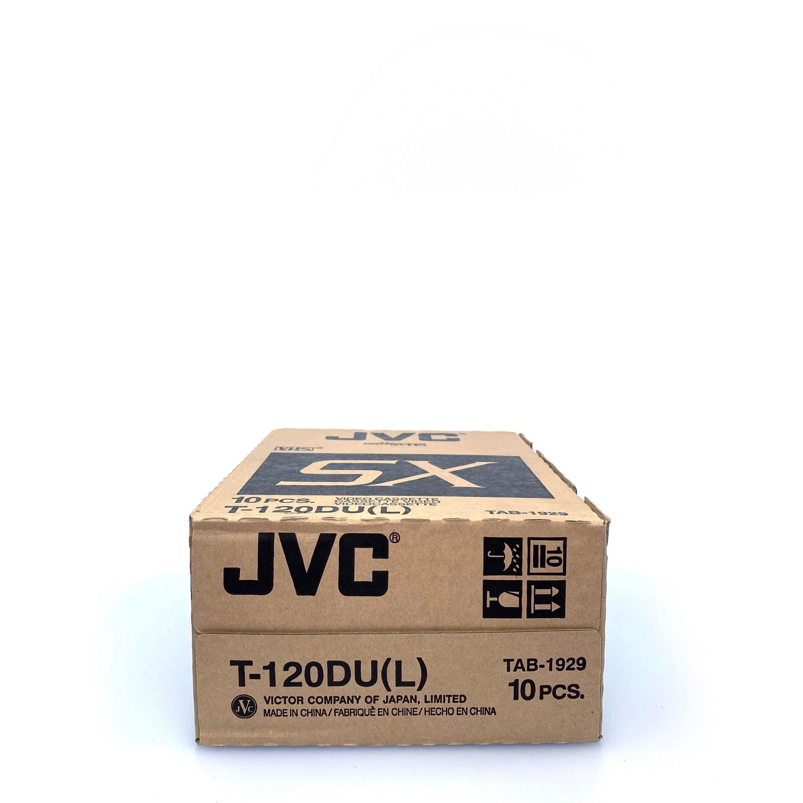 (10) JVC T-120DU(L) SX 6 Hour Video Cassette Tape NEW BACKSTOCK -  | Buy at Parsimony Shoppes