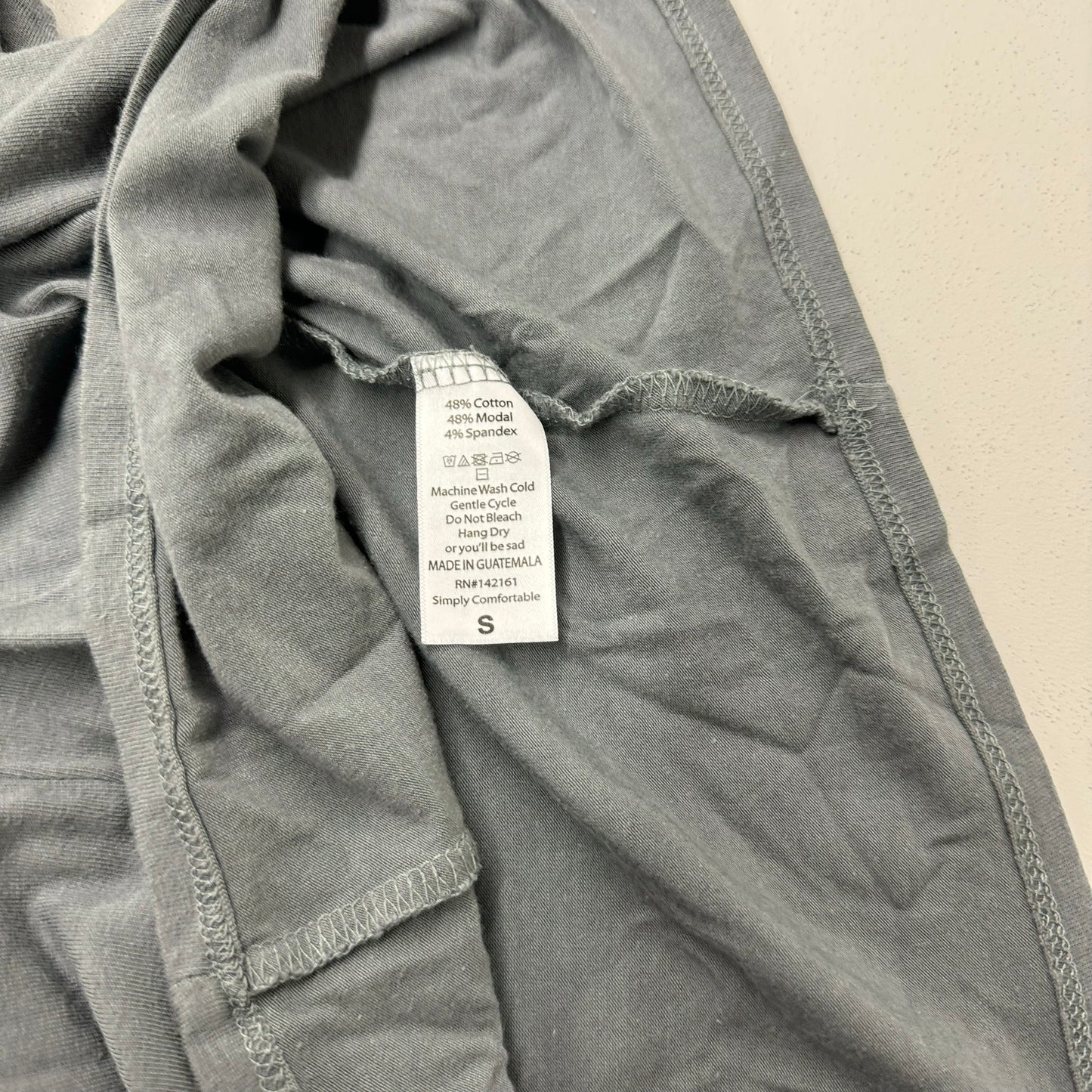 LuLaRoe Julia Bodycon Dress | S (4-6) | Gray | Solid | Pre-Owned