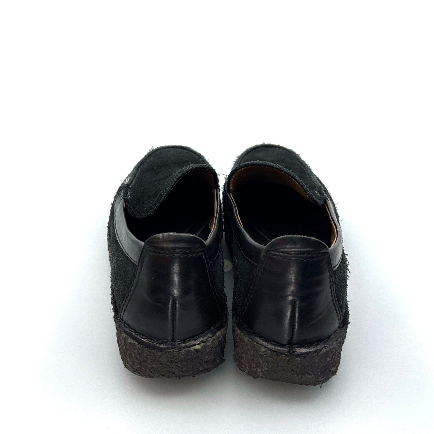 Lands’ End | Venetian Suede Crepe Sole Loafers | Size: 7M | Color: Black | EUC