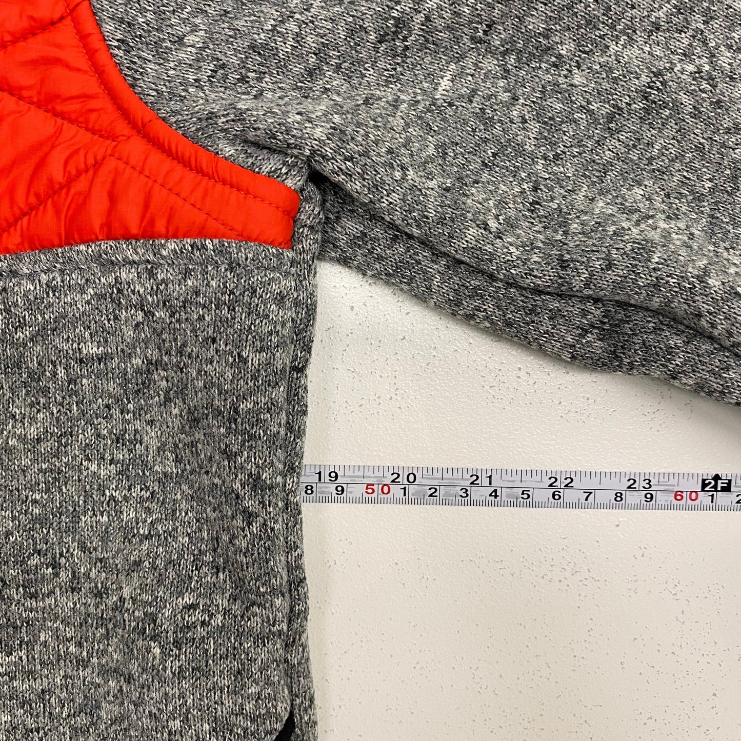 ZYIA Active Red & Gray Zip-Up Performance Jacket - Size XL