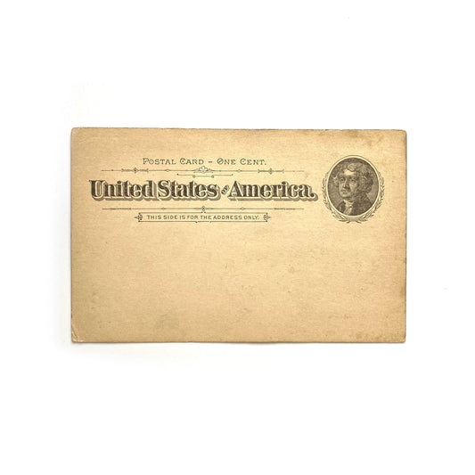 1895 Postal Card - One Cent USA “The Colombian Medicine Co.” -  | Buy at Parsimony Shoppes