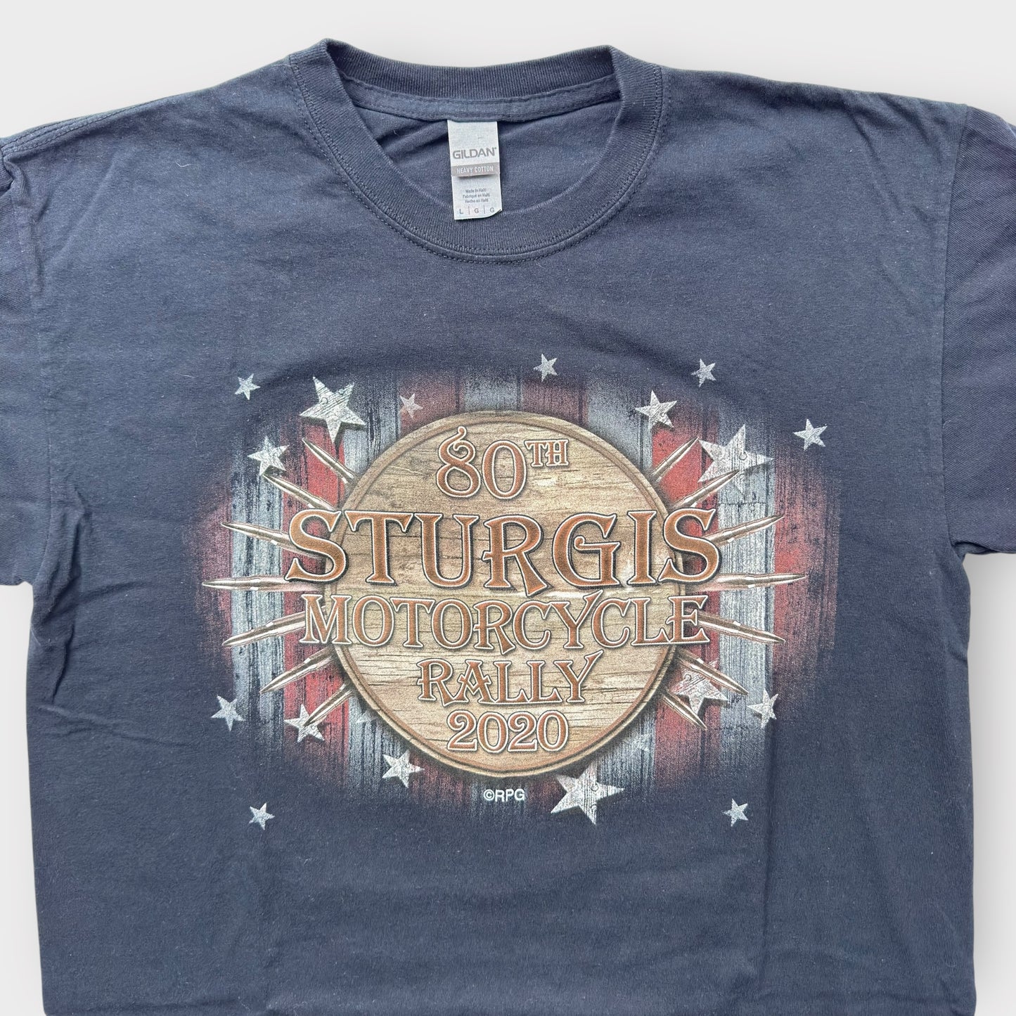 80th Sturgis Motorcycle Rally 2020 Men's T-Shirt - Black - Size L