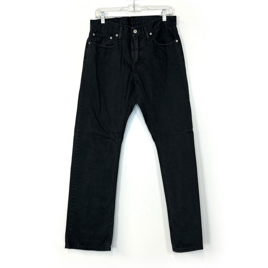 Levi Strauss Mens 514 Straight Fit Jeans – Dark Gray Color – Perfect for Everyday Wear – Available in Size 32x32