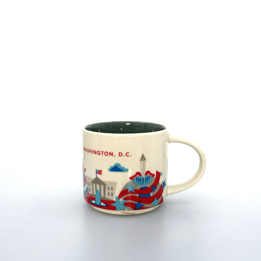 2015 Starbucks Washington D.C. YOU ARE HERE Coffee Mug 14oz Collectors Cup Pre-Owned -  | Buy at Parsimony Shoppes