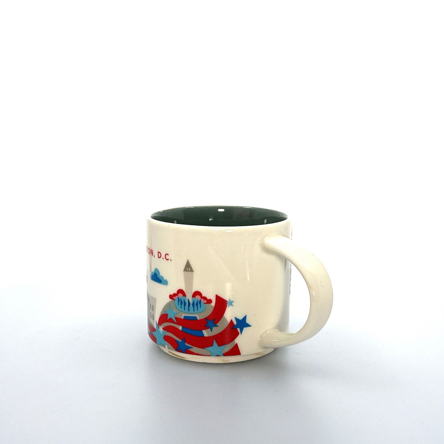 2015 Starbucks Washington D.C. YOU ARE HERE Coffee Mug 14oz Collectors Cup Pre-Owned - | Buy at Parsimony Shoppes