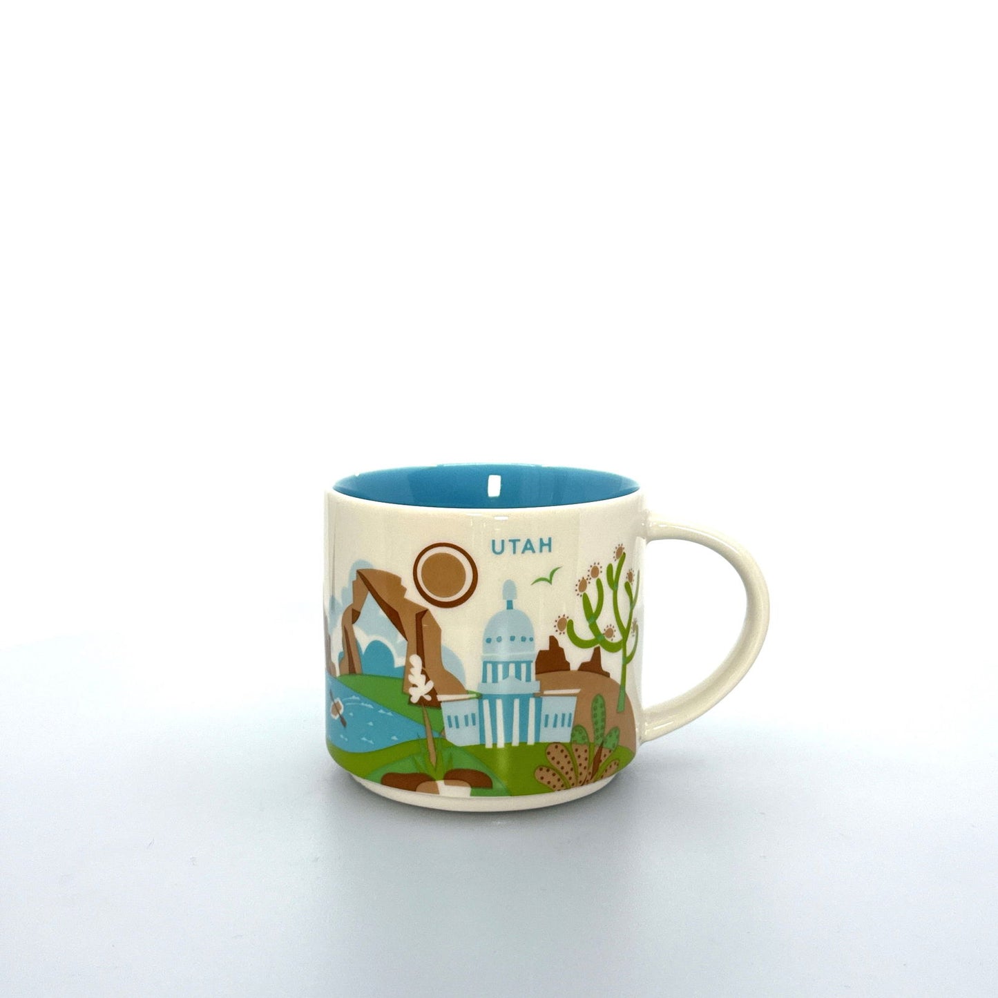 2016 Starbucks Utah YOU ARE HERE Coffee Mug 14oz Collectors Cup Pre-Owned - | Buy at Parsimony Shoppes