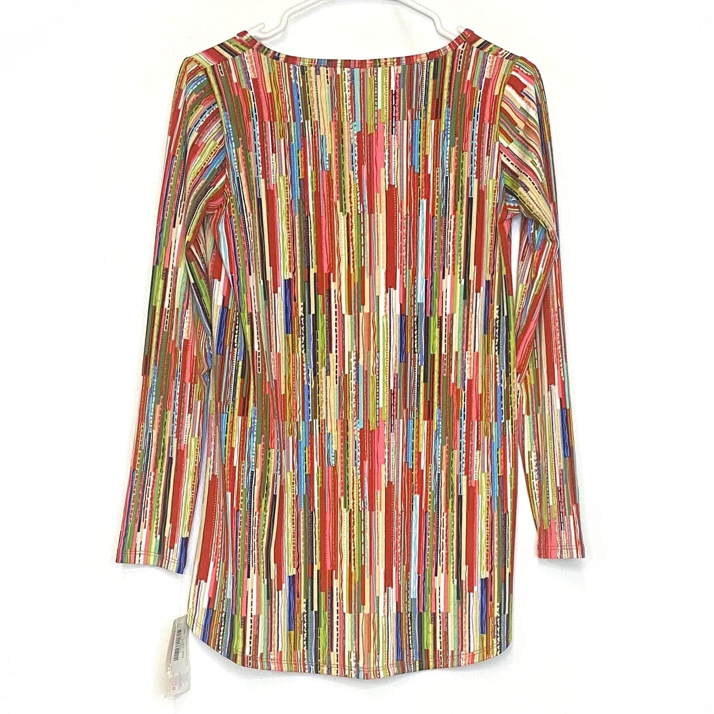 LuLaRoe Vault | Lynnae L/s Top | Size: XS (2-4) | Multicolor | Loom Patten | NWT