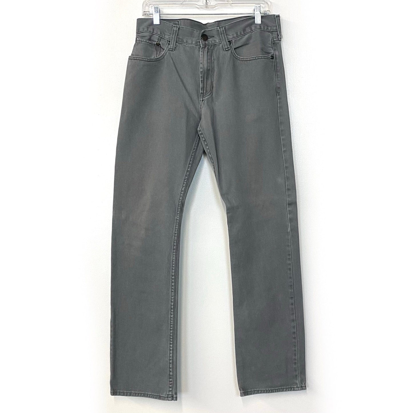 Bull Head Gray Denim Jeans – Pre-Owned Comfort for Men – Perfect for Casual Wear – Available in 32x34 Size