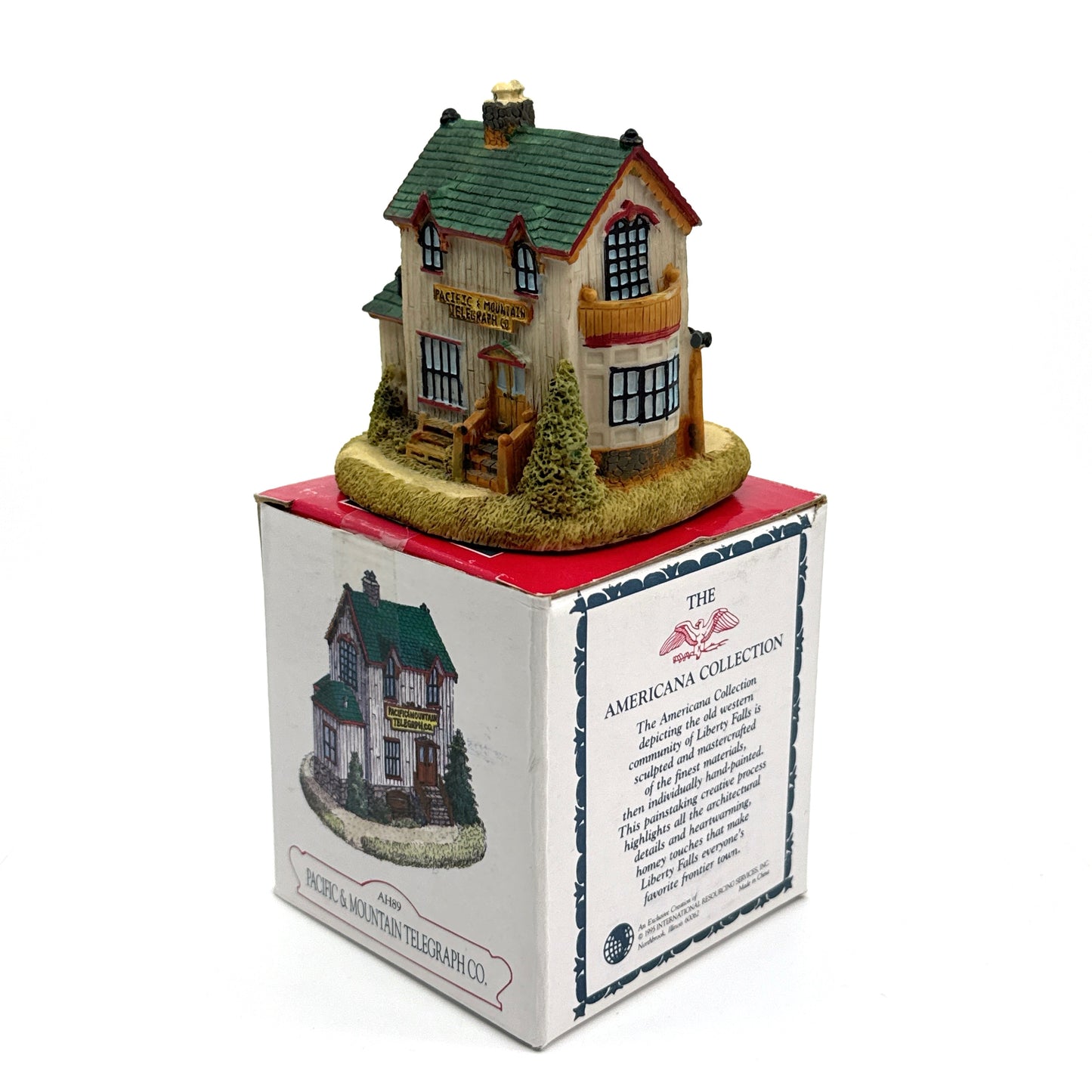 Pacific & Mountain Telegraph Co. | Liberty Falls Americana Collection - AH89 | 1995 | EUC