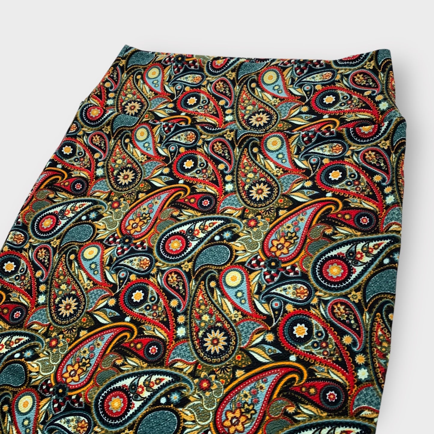 LuLaRoe Cassie Pencil Skirt - Multicolor Paisley - Women's S (4-6) - NWT
