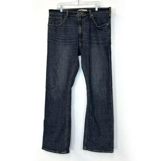 Levi Strauss Signature Mens Bootcut Denim Jeans – Comfortable Fit for Everyday Wear – Perfect for Men – Available in Blue, Size 38/32