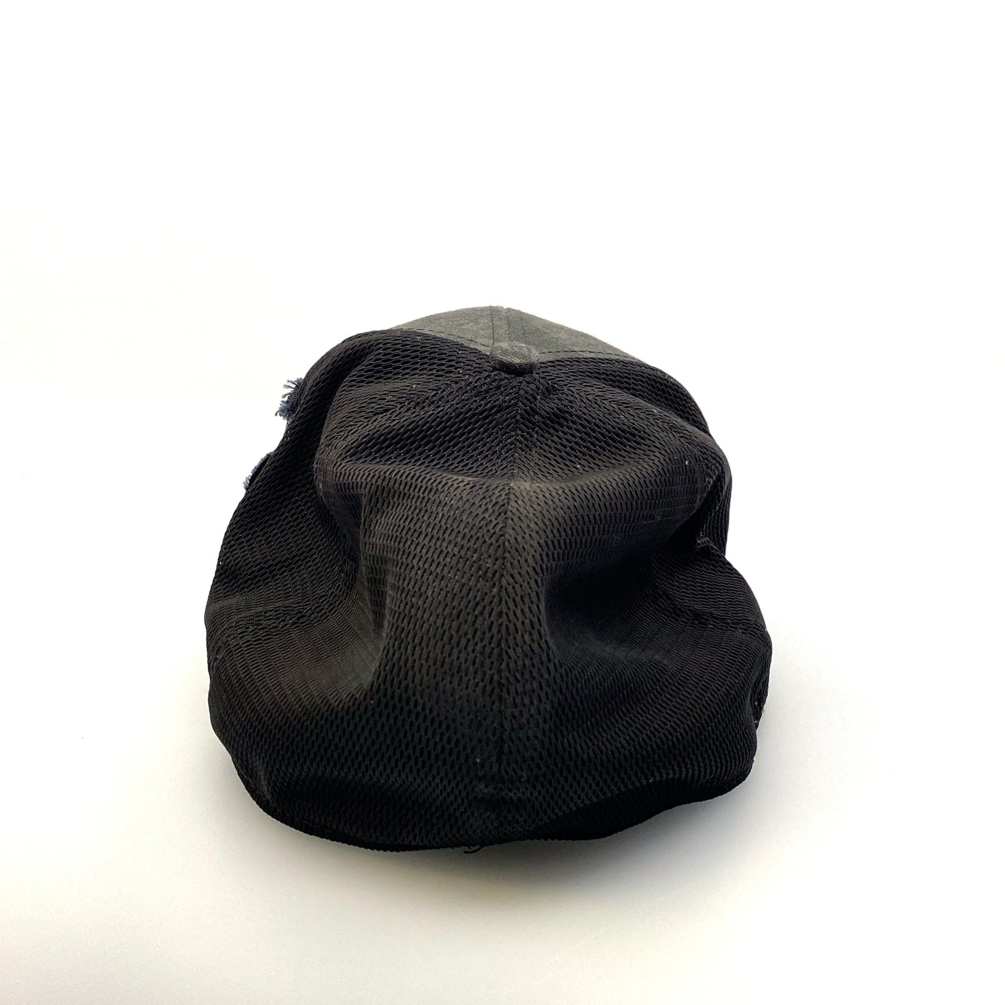 Mossy Oak Hunting Mens L/XL Mesh SnapBack Trucker Hat Gray/Black