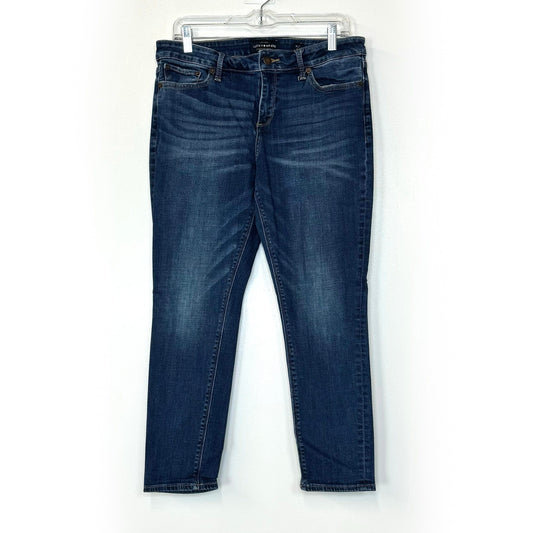 Lucky Brand Womens Lolita Crop Denim Jeans – Machine Washable Comfort for Everyday Wear – Size 12/31 – Color: Blue