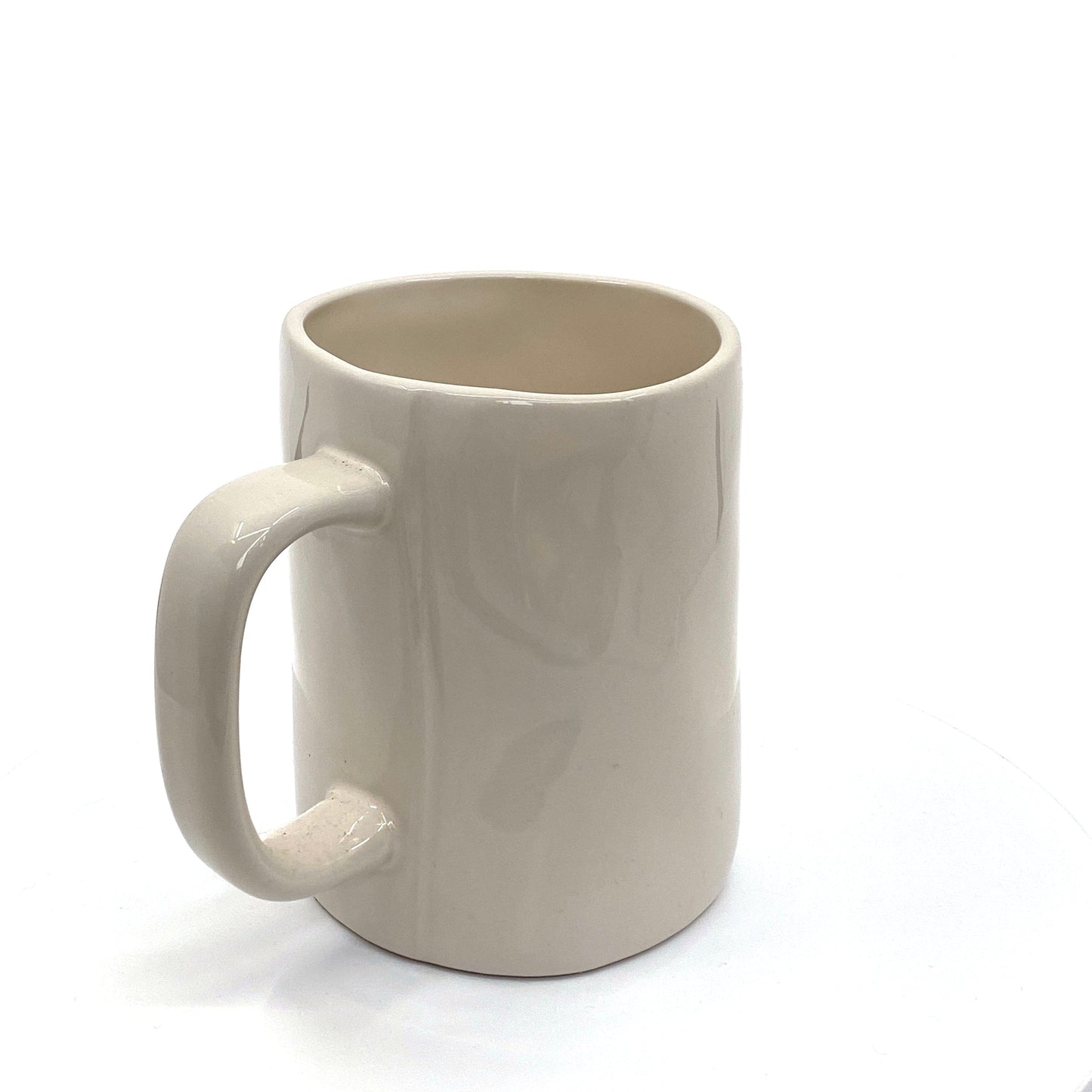 Rae Dunn Artisan Collection ‘TEA’ Large Letter White Coffee Cup Mug By Magenta