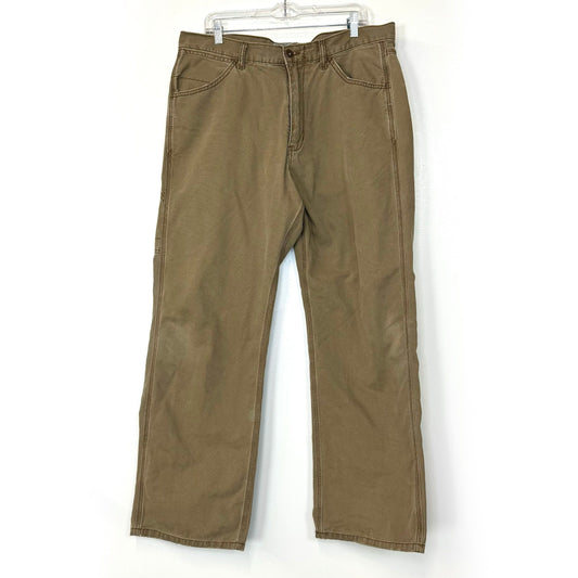 Old Navy Mens Workers Pocket Jeans - Durable Cotton for Everyday Use - Perfect for Men - Available in Beige, Size 38/34