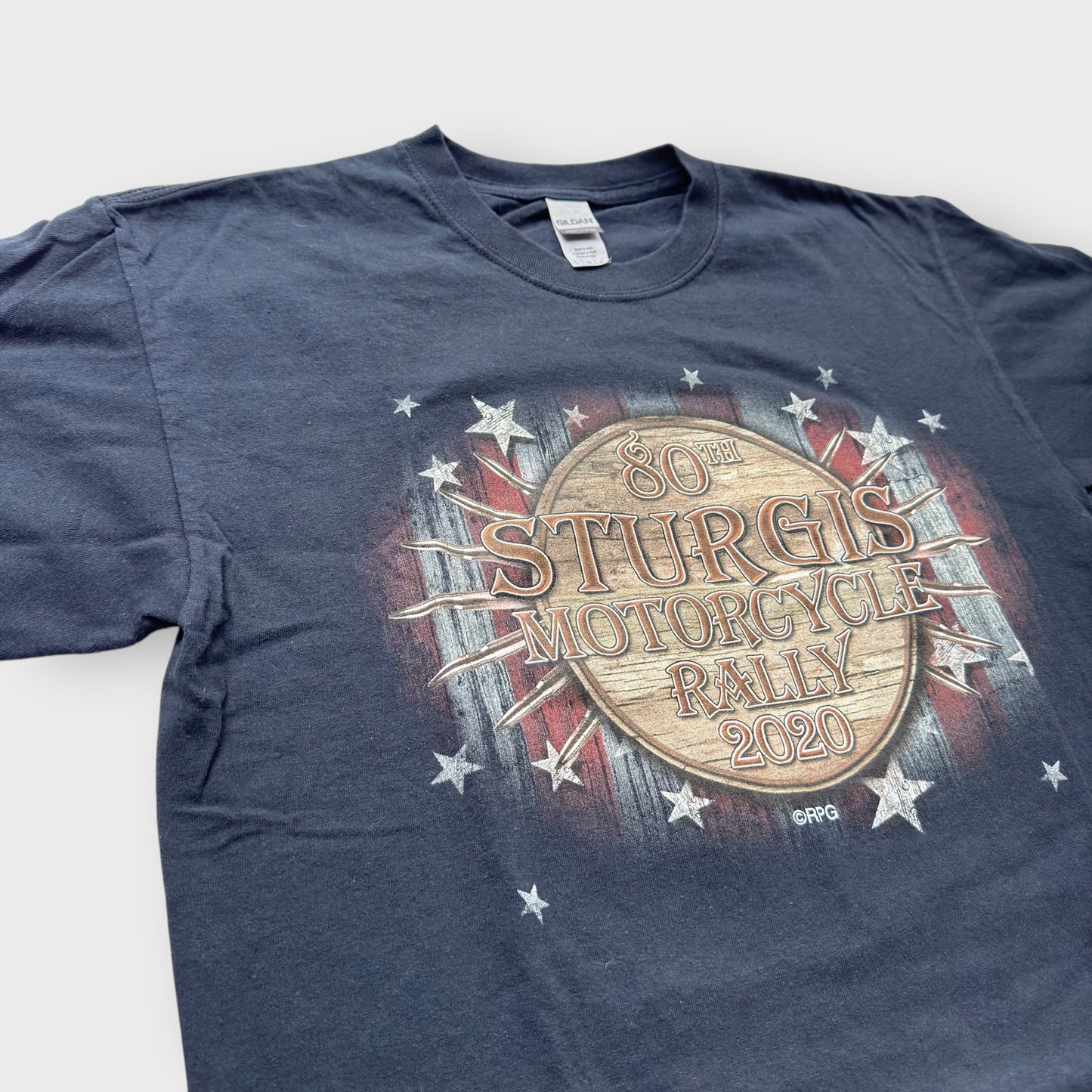 80th Sturgis Motorcycle Rally 2020 Men's T-Shirt - Black - Size L