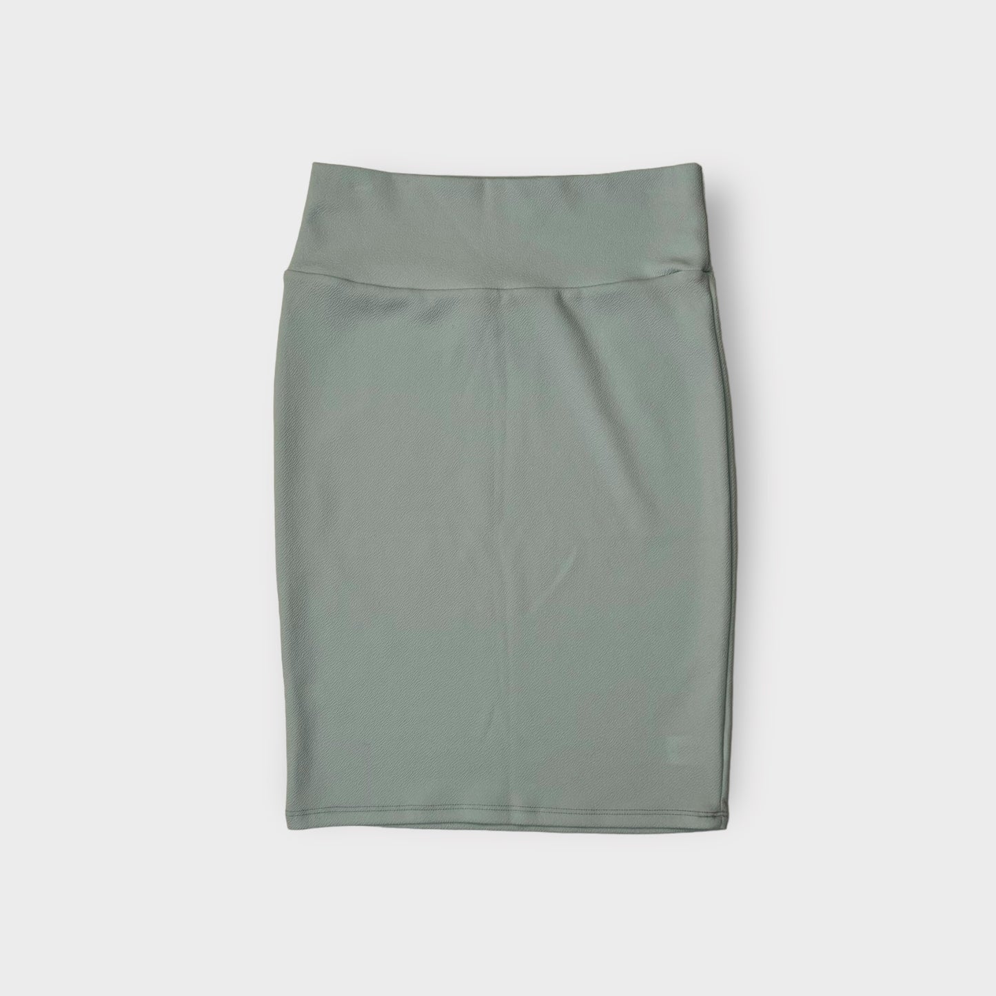 LuLaRoe Cassie Pencil Skirt | S (6-8) | Pale Blue Solid | NWT