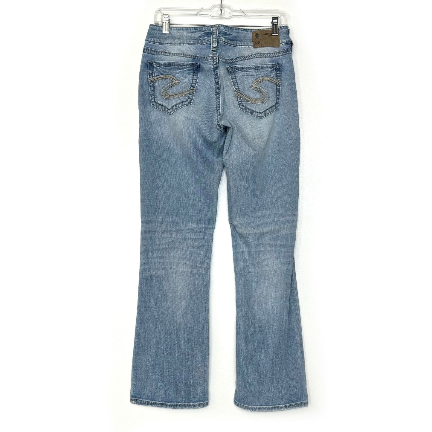 Silver Jeans Suki Mid Slim Boot Jeans – Comfortable Fit for Women – Available in Blue – Size 29/31