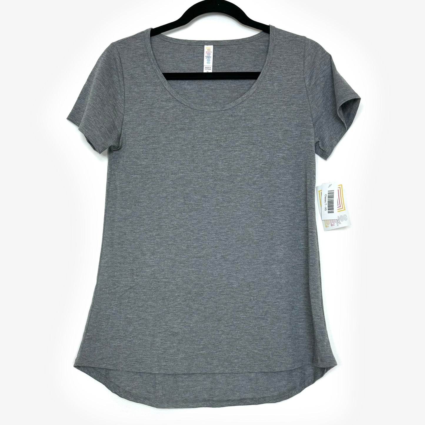 LuLaRoe Vault | Classic T | Color: Gray | Size: XS (2-4) | Solid | NWT