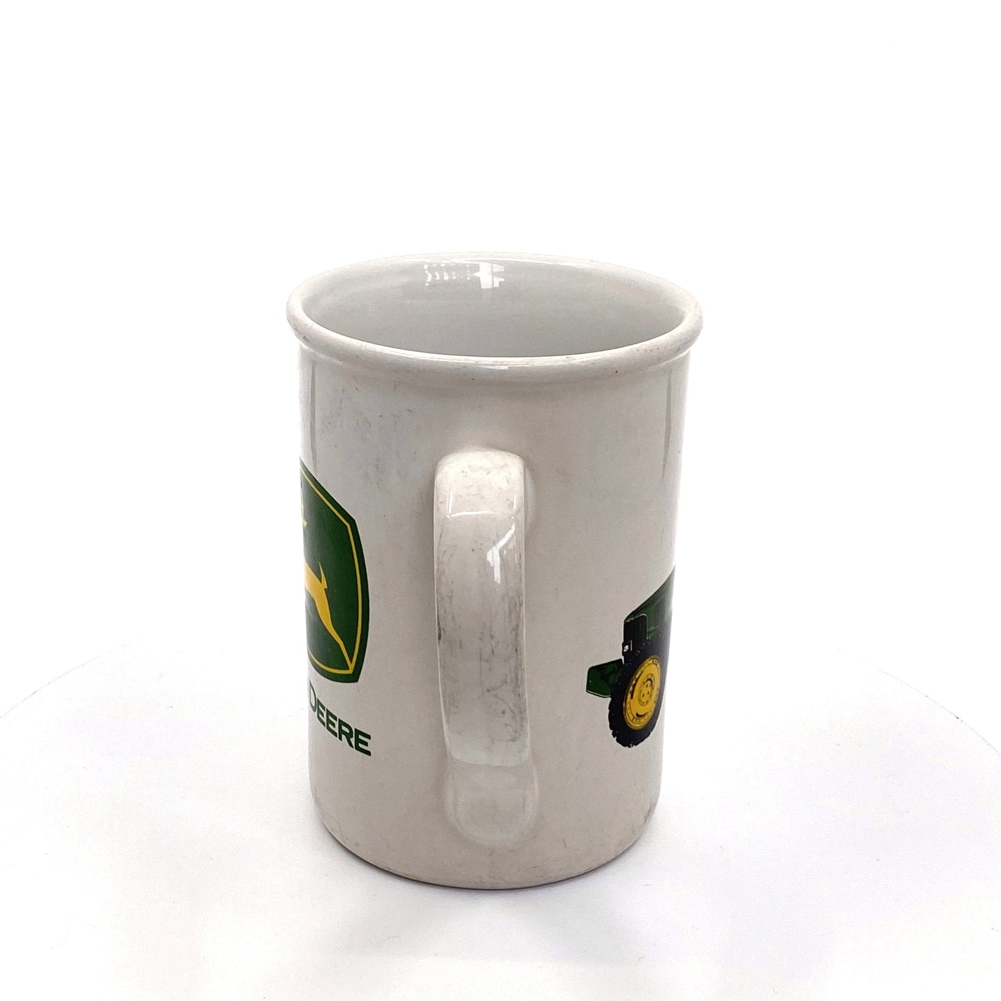 Vintage John Deere Coffee Cup Mug “Nothing runs Like A Deere!” 16 Oz