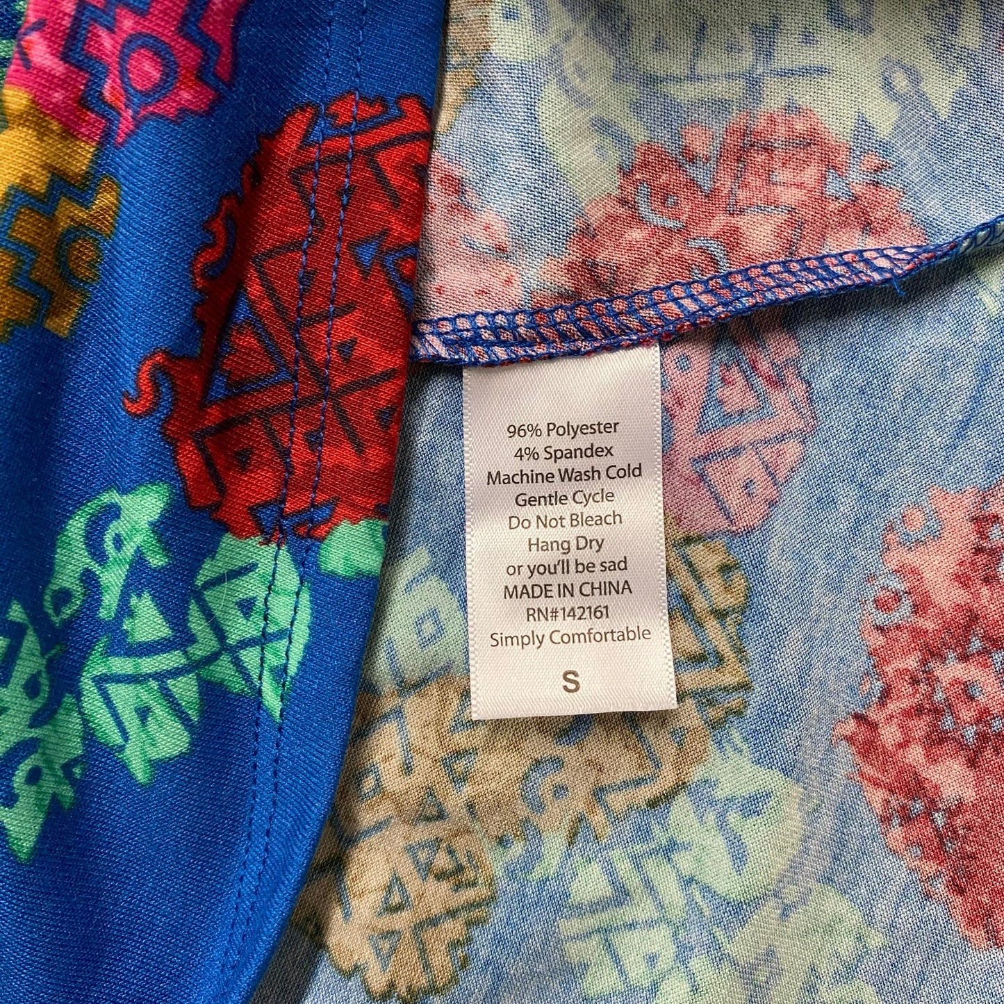 LuLaRoe Womens S Green/Red/Blue Ana Floral Maxi Dress S/s NWT