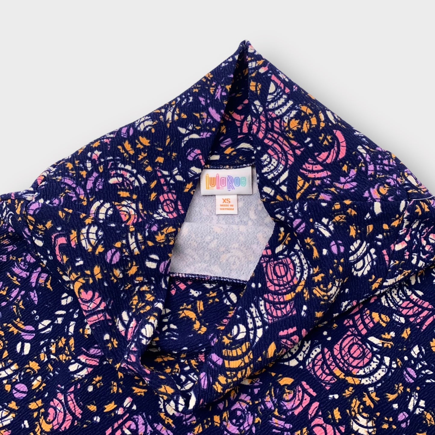 LuLaRoe Cassie Pencil Skirt - Purple Abstract - Women's XS (0-2) - NWT