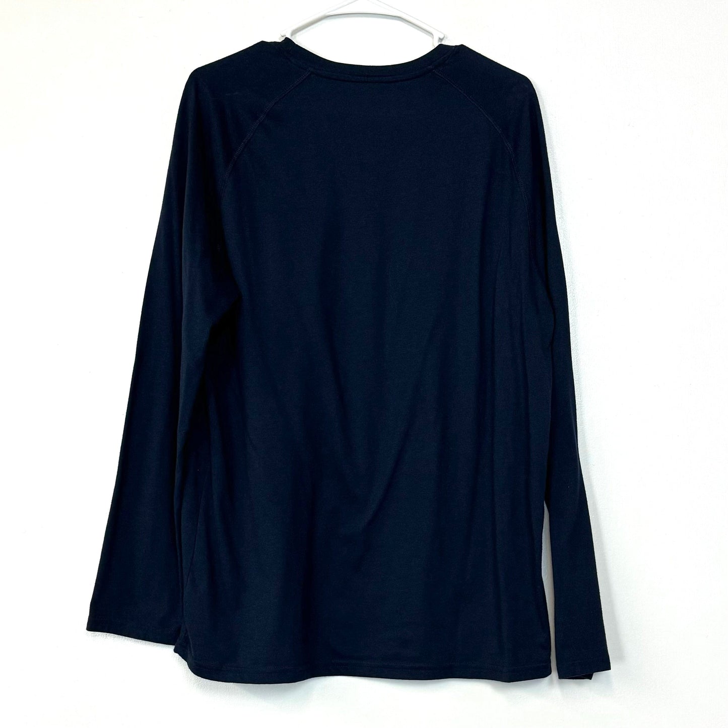 ‘I Love My Smoking Hot Wife’ | Mens L/s Loose Fit T-Shirt | Color: Blue | Size: L