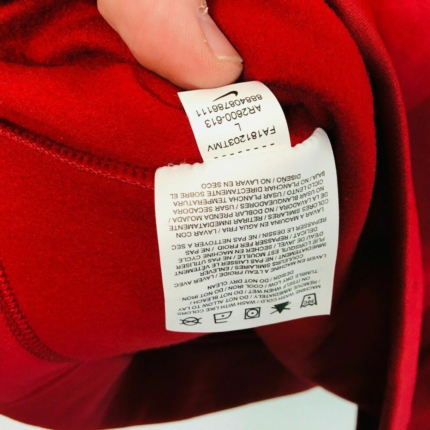 Nike Golf | Mens Washington State Cougars Pullover Sweatshirt 1/4 Zip L/s | Color: Red | Size: L