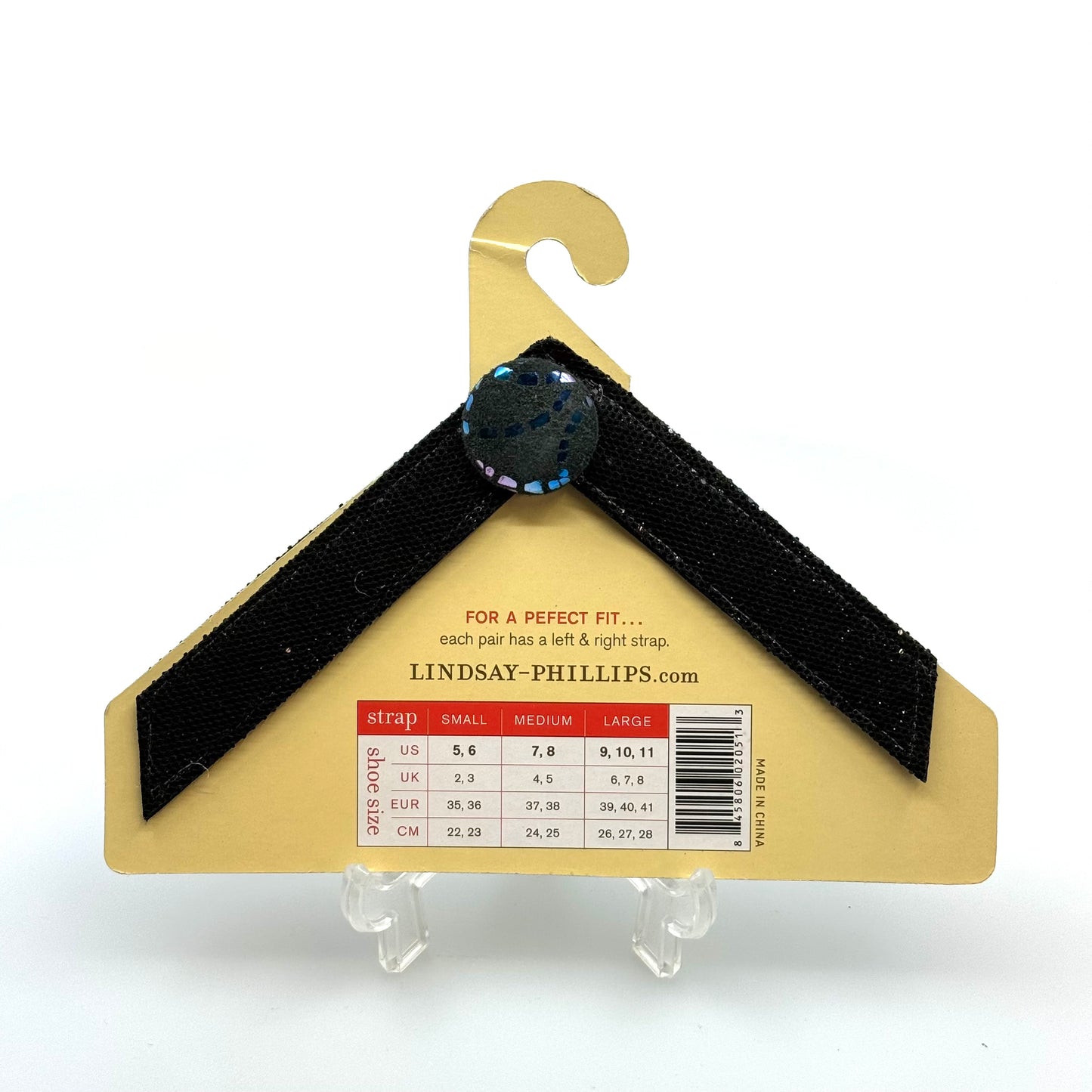 Lindsay Phillips Switchflops | 'Aleece' Interchangeable Flip-Flop Straps | Color: Black | Size: S | NEW