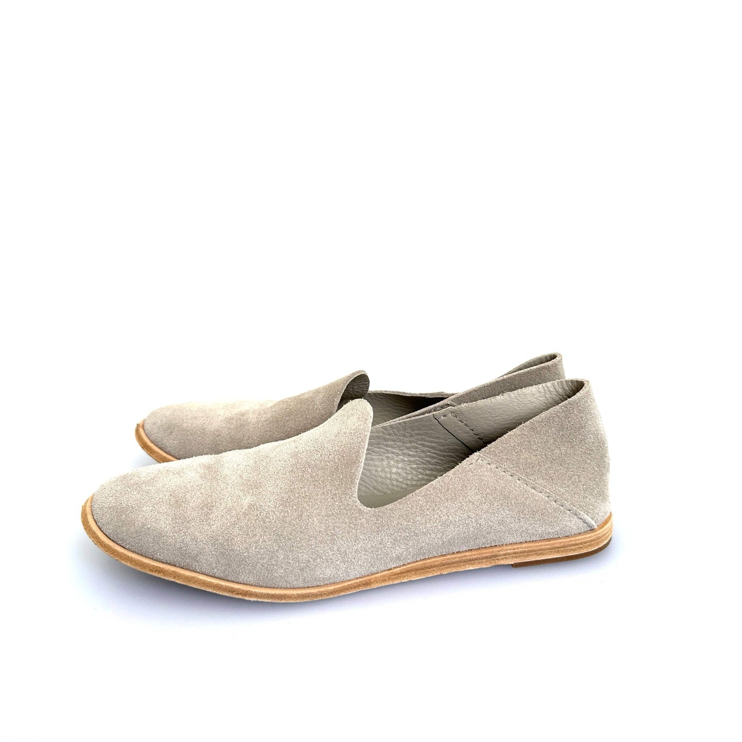 Pedro Garcia Women Size 36.5 ‘Yoshi’ Soft Suede Slip-On Shoes, Pre-Owned