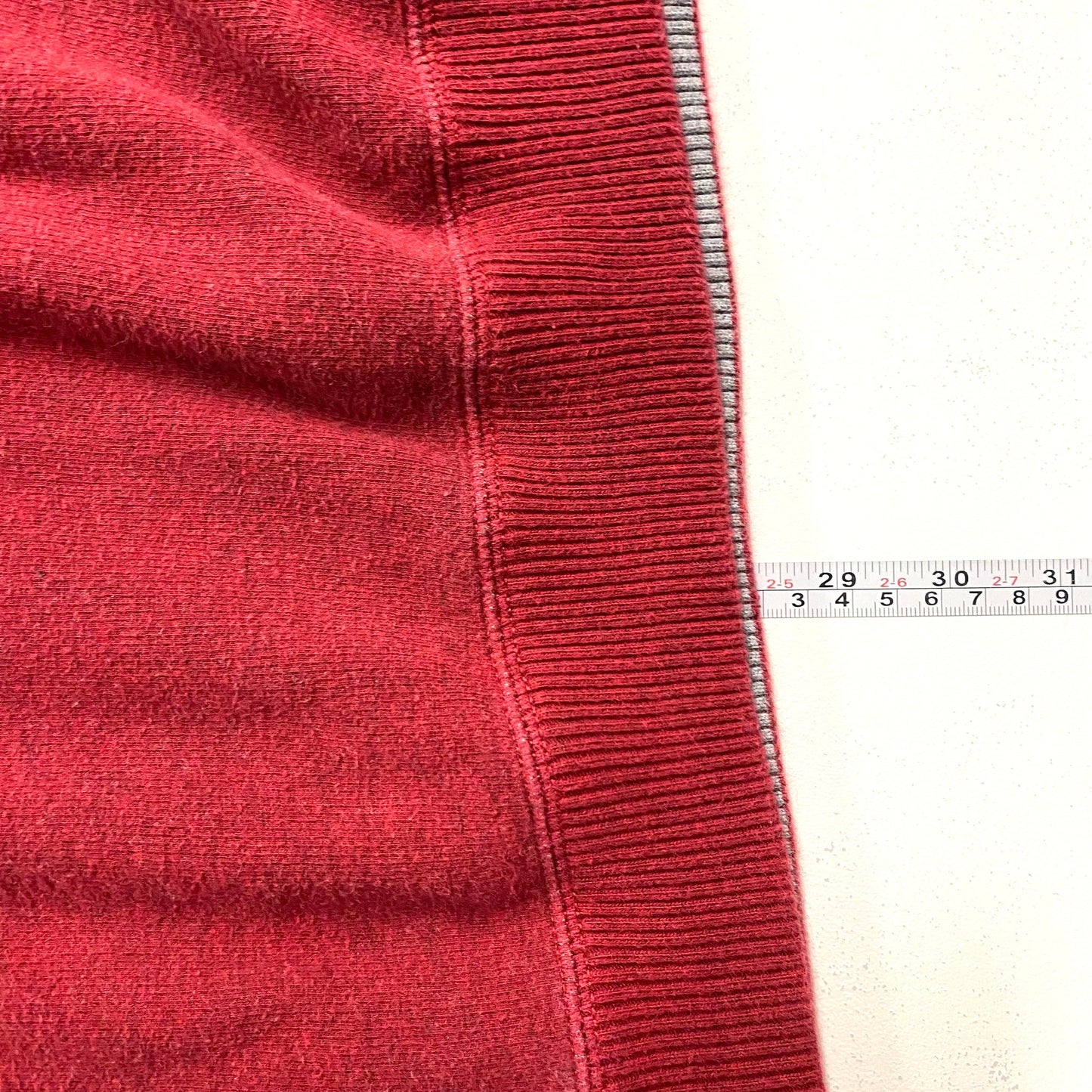Tommy Bahama Mens Full Zip Up Sweater Burgundy Red, 2XL Pre-Owned