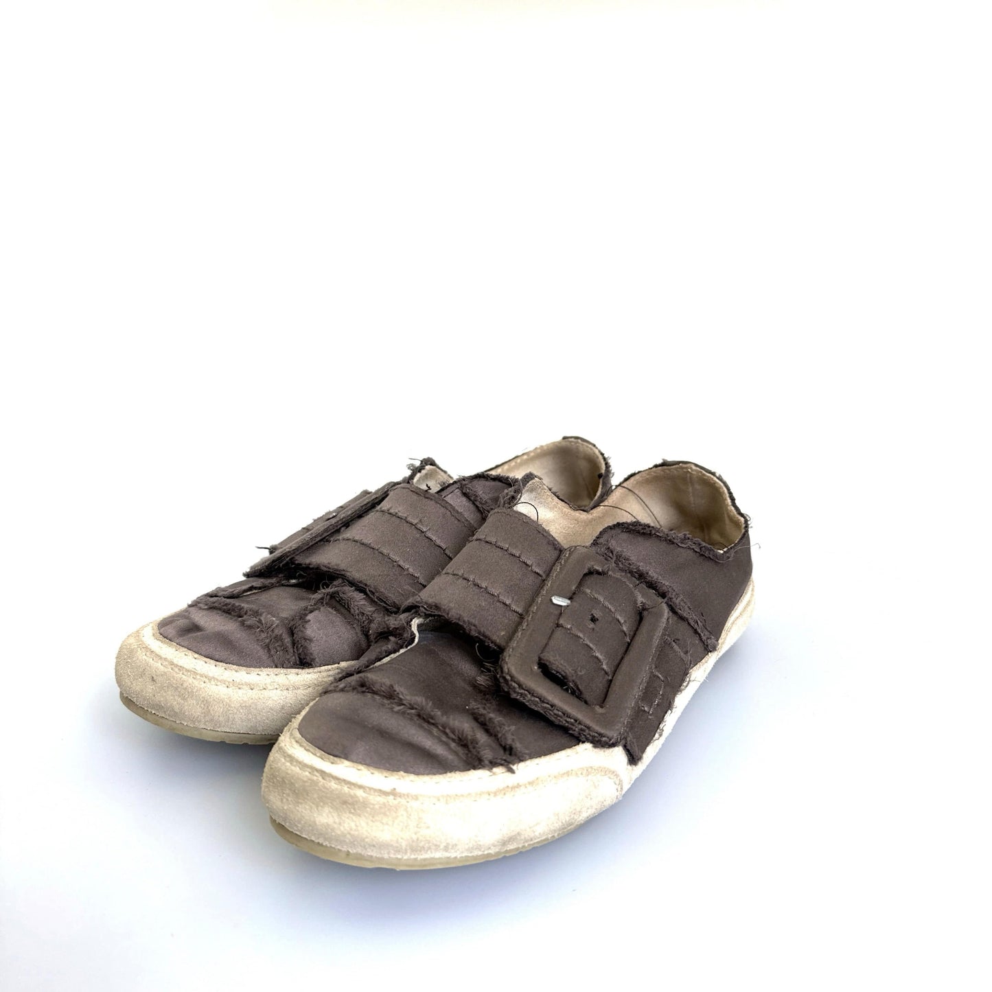 Pedro Garcia Womens Palmira Sneaker in Fox Satin, Size 36.5 Beautiful Used Condition