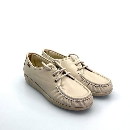 SAS | Womens Siesta Lace-Up Oxfords | Color: Beige | Size: 6M | GUC