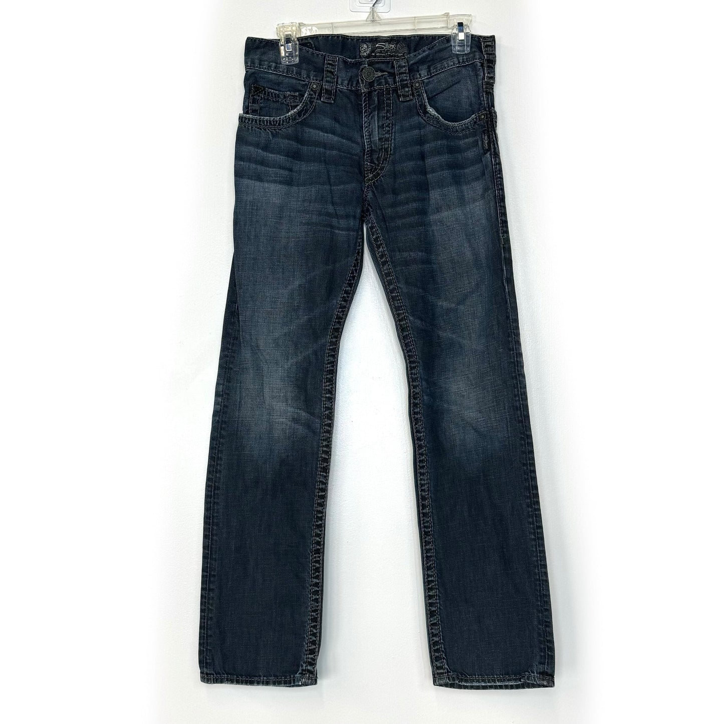 Silver Jeans Nash Slim Jeans – Comfortable Fit for Women – Available in Blue – Size 31/32