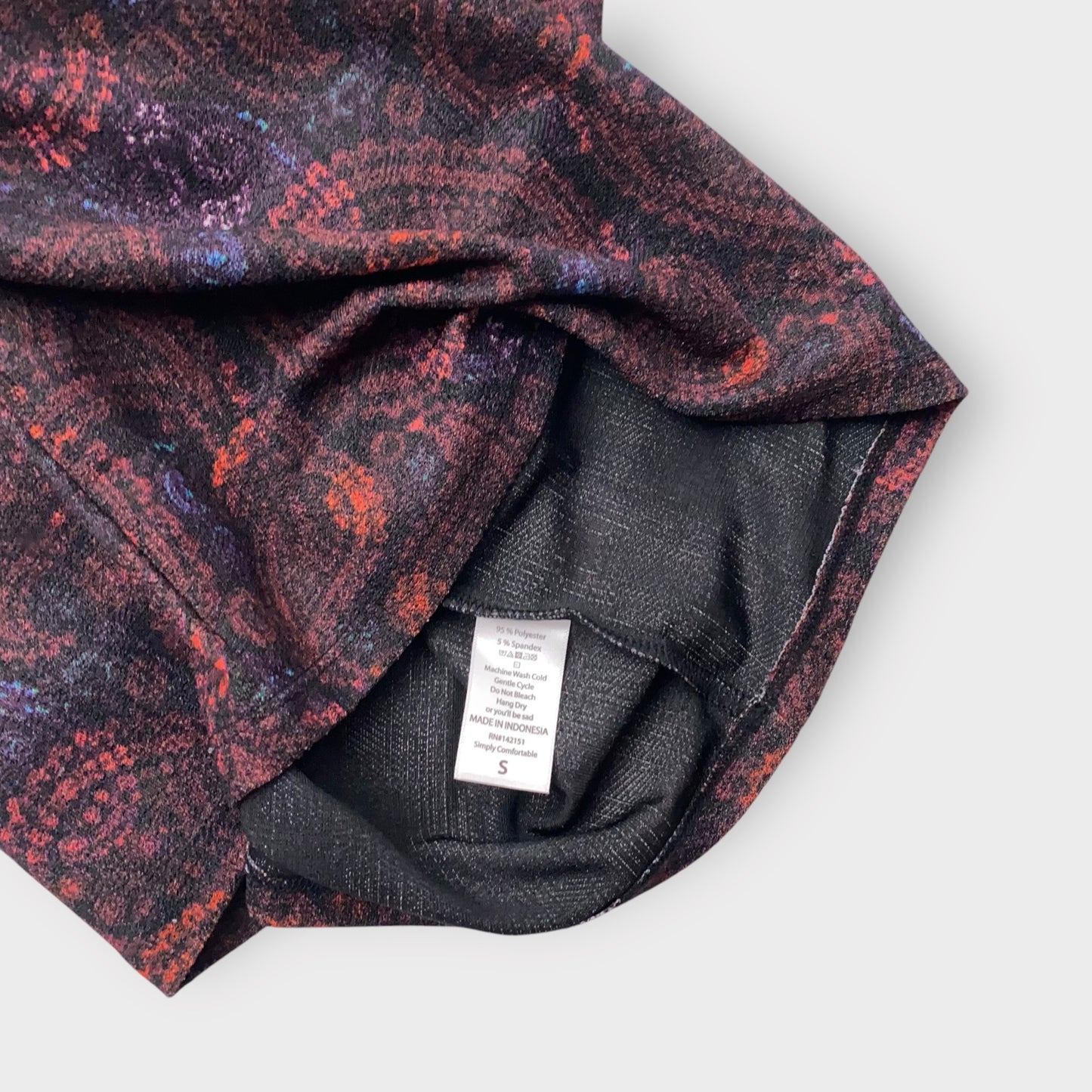 LuLaRoe Cassie Pencil Skirt - Multicolor Ornate Circle Lattice - Women's S (4-6) - NWT