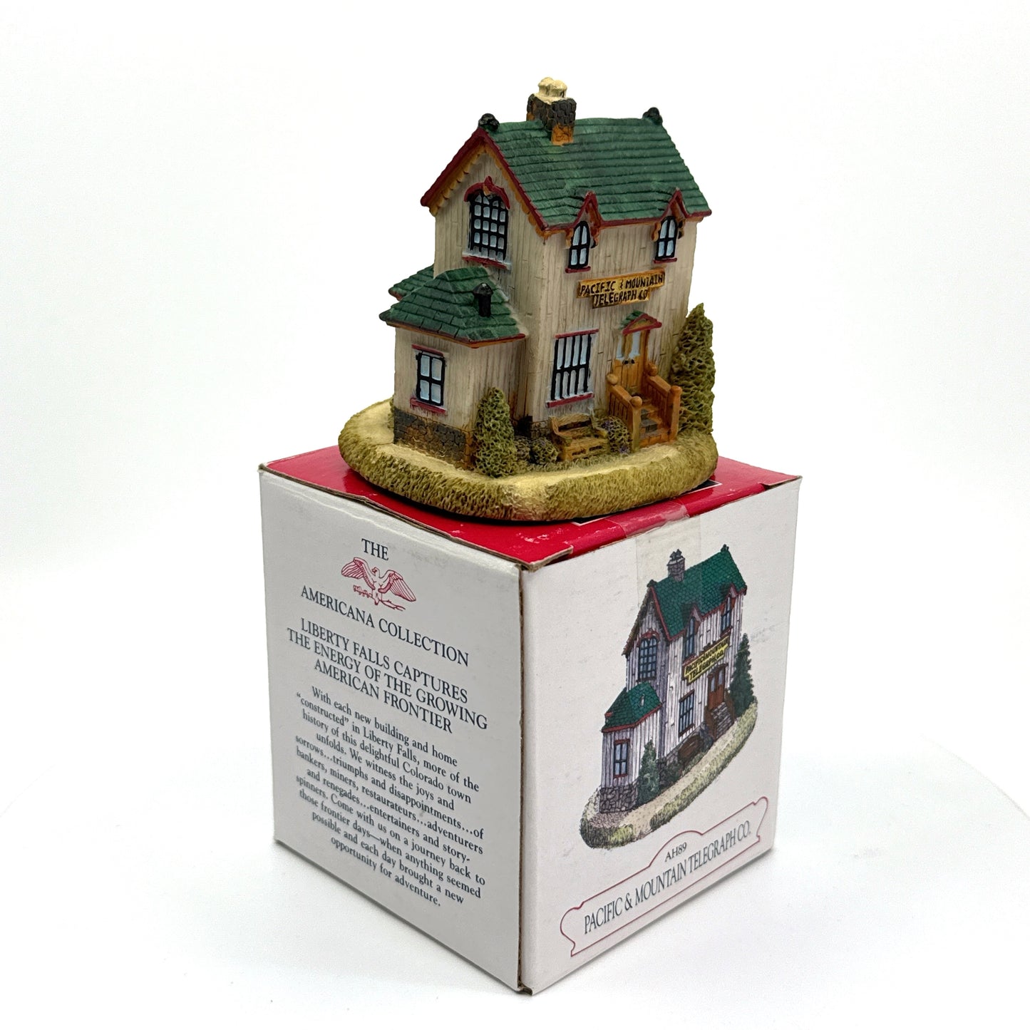 Pacific & Mountain Telegraph Co. | Liberty Falls Americana Collection - AH89 | 1995 | EUC
