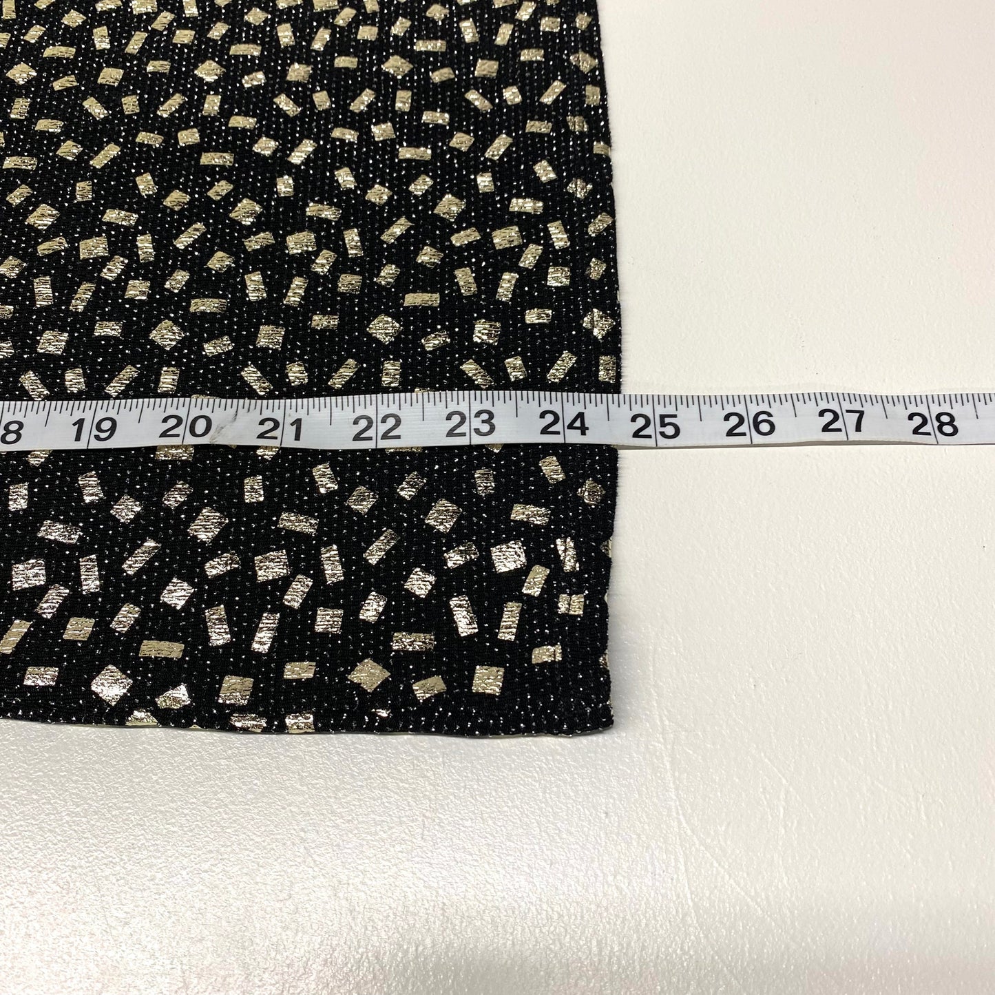 LuLaRoe Womens S Black/Silver ELEGANT Gigi Confetti Top ½ Sleeves - NWT