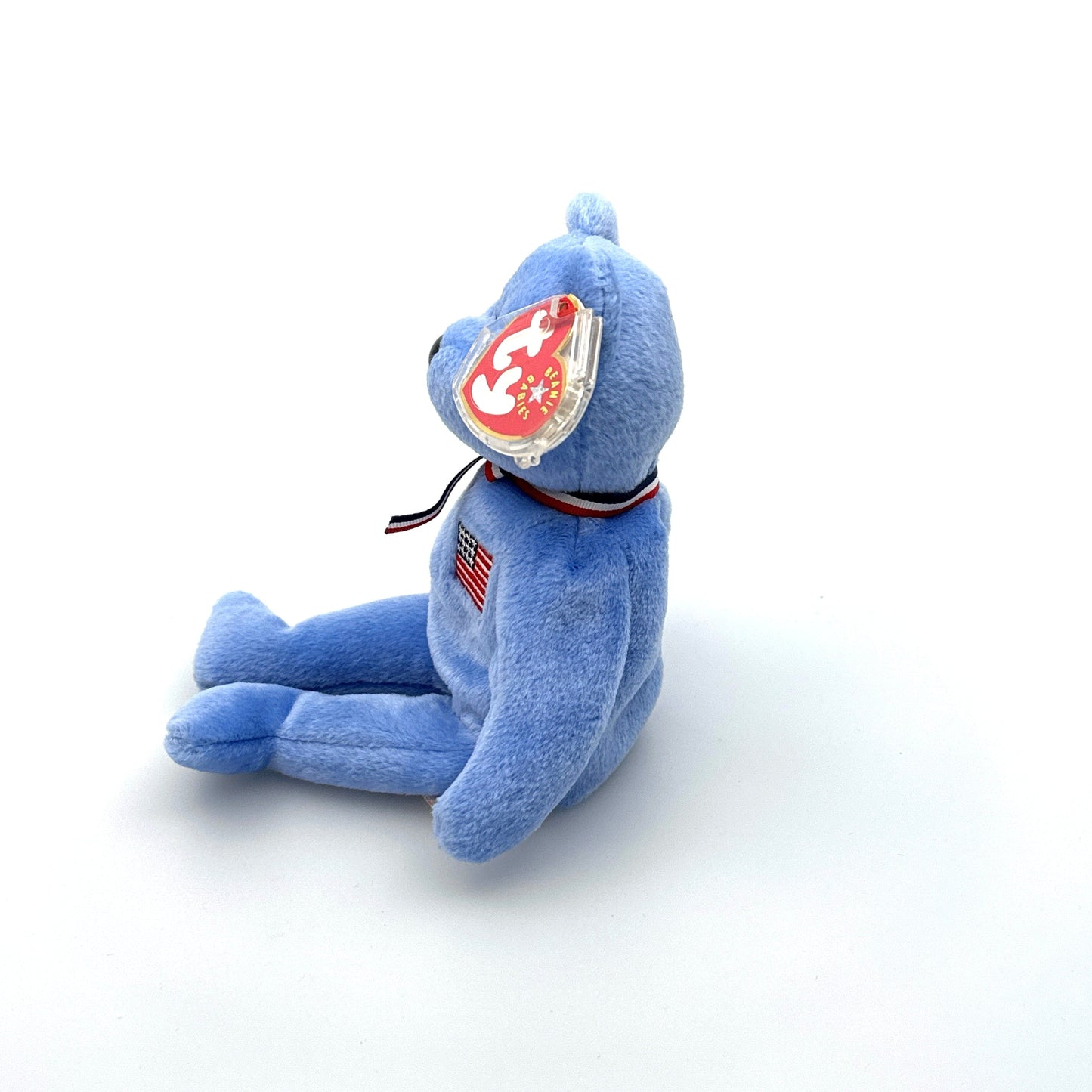 Ty Original Beanie Babies | America The Bear w/Black Nose