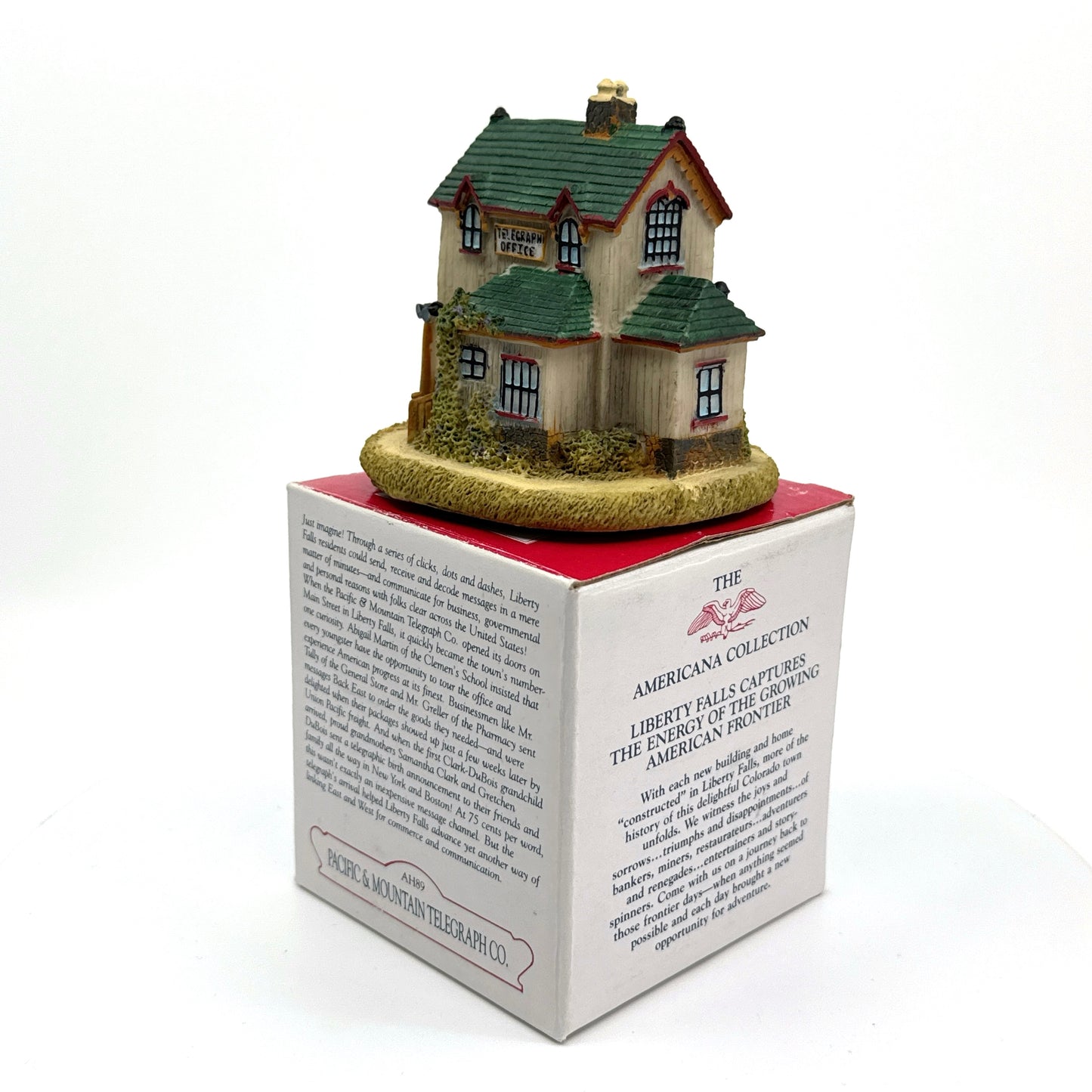 Pacific & Mountain Telegraph Co. | Liberty Falls Americana Collection - AH89 | 1995 | EUC