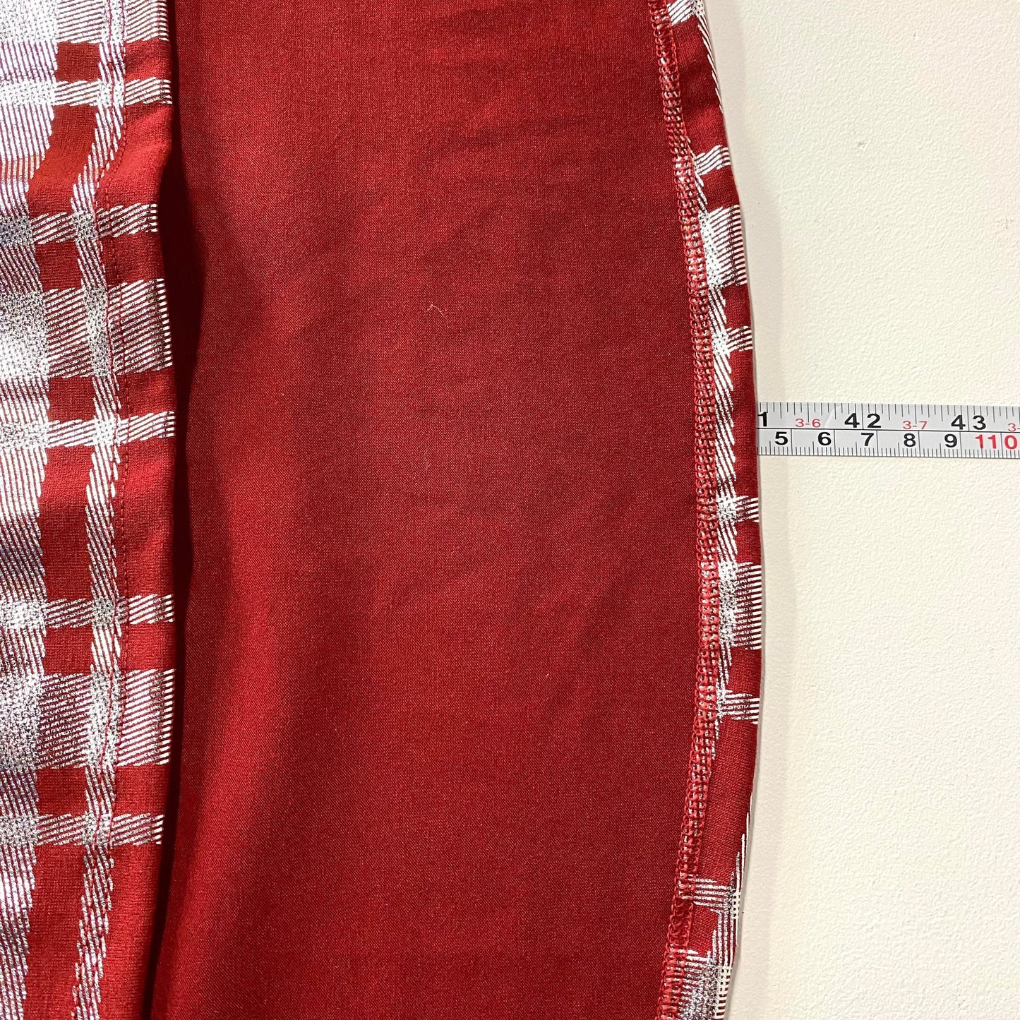 LuLaRoe Womens XXS Berry Red/Silver Metallic ELEGANT 'Carly' S/s Swing Dress NWT